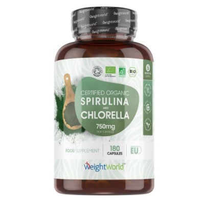 Økologisk Spirulina & Chlorella