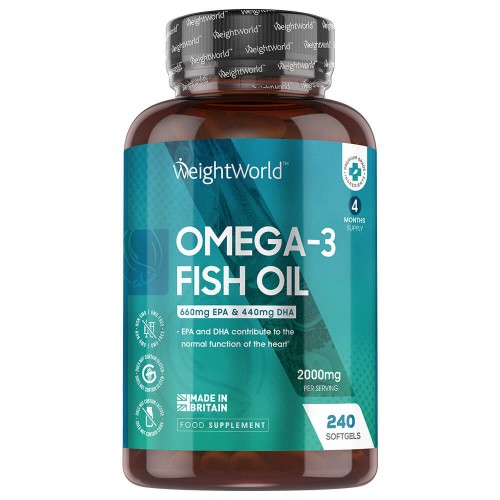 Omega 3 Fiskeolie - Weight world