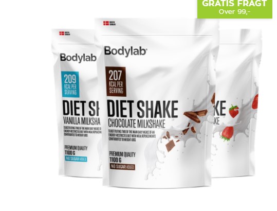 Bodylab Diet Shake - Måltidserstatning