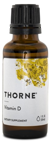 Thorne D-vitamin flytande 500 IE